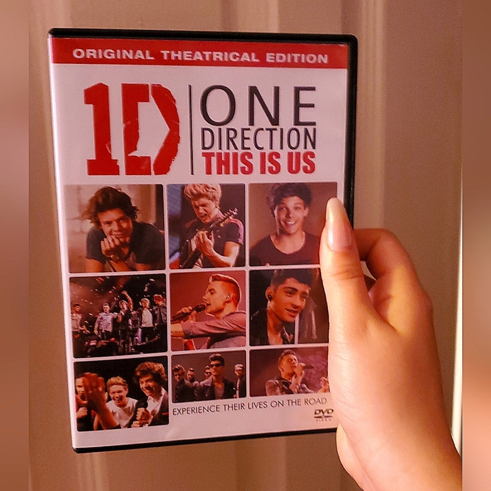 One Direction This Is Us DVD Movie 1D Harry Styles Nial Horran Liam Payne Luis